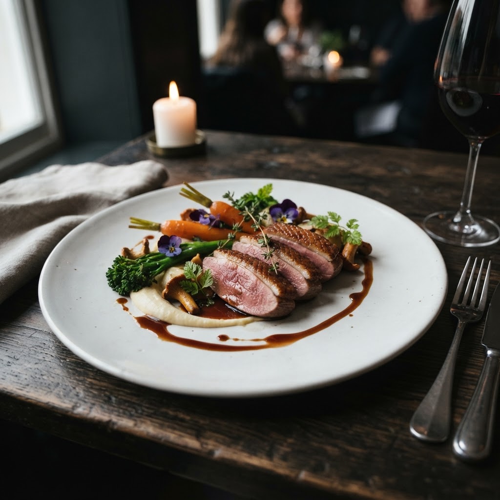 Gourmet-Teller der Aramis Brasserie