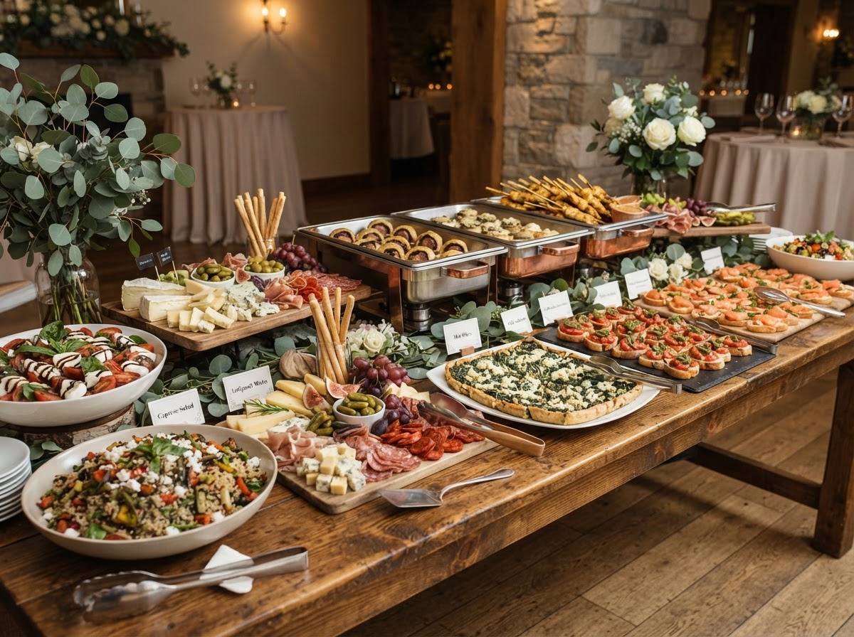 Aramis Catering-Buffet Vielfältiges Catering-Buffet der Aramis Brasserie